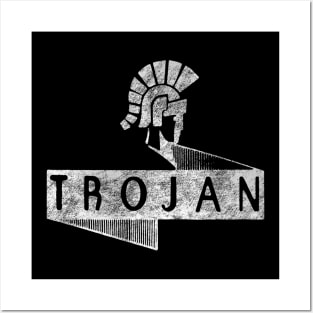 Trojan logo Posters and Art